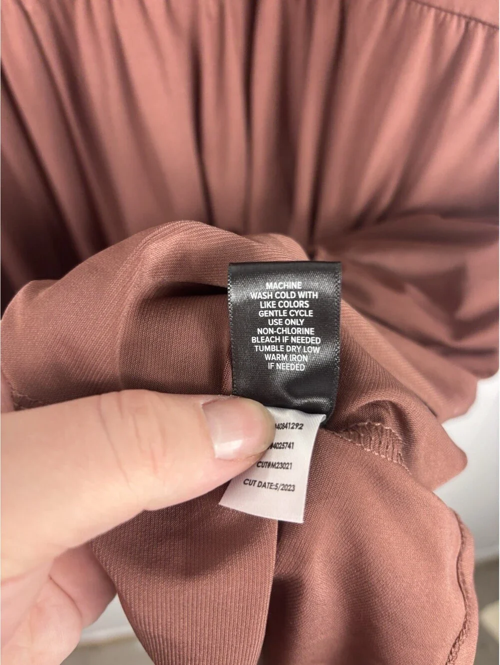 Torrid Brown Babydoll Knit Surplice Tiered Dress PLUS SIZE 2X Peasant Neutral